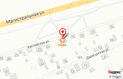 Продуктовый магазин на Каспийской улице на карте