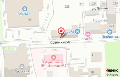 Артикс на улице Ленина на карте