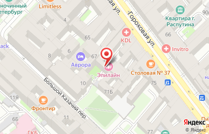 Магазин товаров праздничного оформления Небо шаров на карте