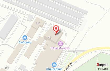 Спортивно-развлекательный центр FLOW MOSCOW на карте