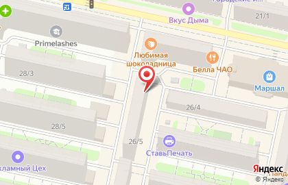 Компания Трафарет на улице Тухачевского на карте