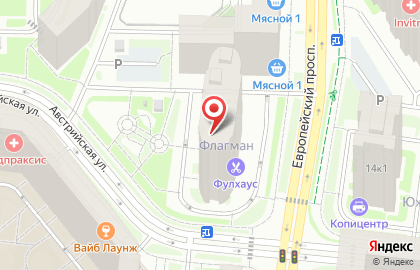 Салон цветов Marolli на Европейском проспекте на карте