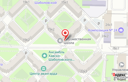 Академическая художественная школа Сергея Морозова на карте