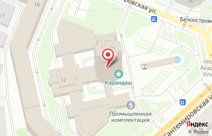 Центр китайской традиционной медицины Млечный путь на Кантемировской улице на карте
