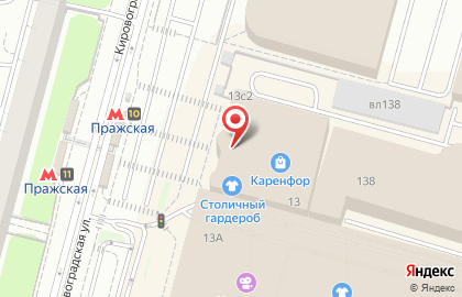 Мебельный салон в Москве на карте