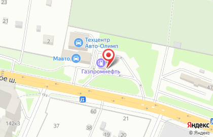 Автомойка Газпромнефть на Борисовском шоссе на карте
