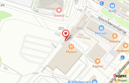 Ресторан японской и азиатской кухни Mybox в Краснооктябрьском районе на карте