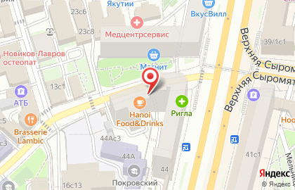 Кафе быстрого питания Мама, я в Тбилиси на карте