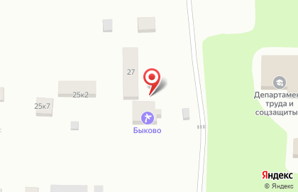 Быково на карте