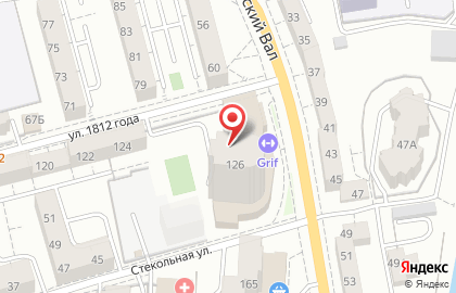 Кафе-кондитерская Глазурь в Ленинградском районе на карте