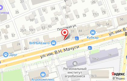 Федерация Киокушинкай Каратэ-До на улице имени Мачуги В.Н. на карте