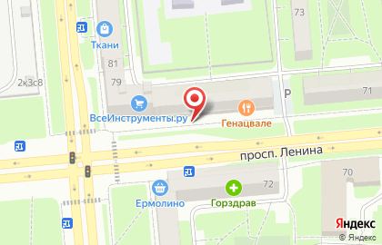 Блинная Три блина на карте