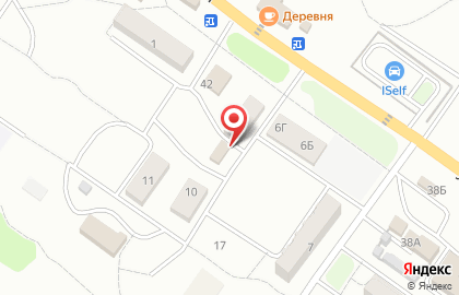 Автошкола Драйв на улице микрорайона на карте