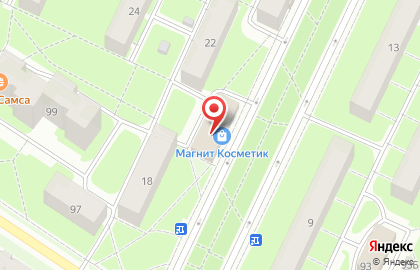 Полушка на улице Замшина на карте