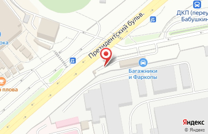 Магазин ритуальных принадлежностей Скала в переулке Бабушкина на карте