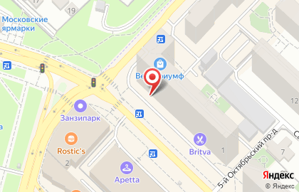 Банк Возрождение в Москве на карте