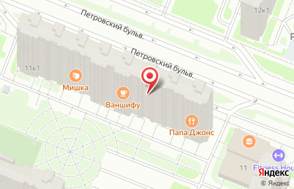 Магазин игрушек и шаров Смайлик на Петровском бульваре на карте