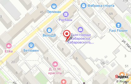 Хабаровсктрансагентство, ООО в Центральном районе на карте
