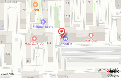 Банкомат СберБанк на улице Жмайлова на карте