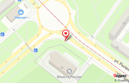 Щиты 3х6 от Парадигма на улице Рыленкова на карте