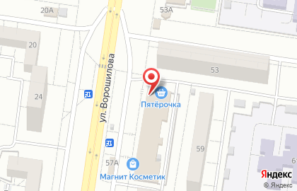 Ателье Эффект в Автозаводском районе на карте