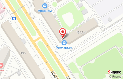 Банкомат МДМ Банк на проспекте Ленина, 154а к 1 на карте