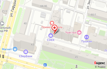 Торговая компания Ронас в Кировском районе на карте