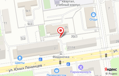 Строй Групп на улице Юных Ленинцев на карте