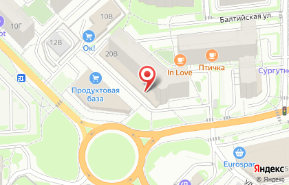 Магазин бытовой техники и электроники Уйма на улице Потёмкина на карте