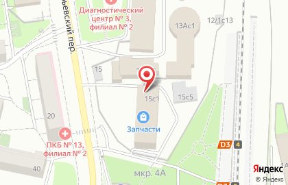 Фирменный магазин Energy в Юрьевском переулке на карте