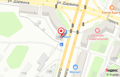 Ателье обуви и кожгалантереи Диамонд на карте