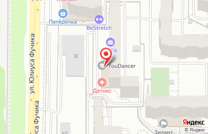 YouDancer, танцевальный класс на карте