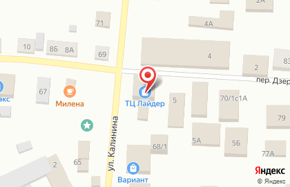 Межениновская птицефабрика в Томске на карте