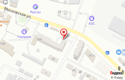 Продуктовый магазин Аленка на Московской улице на карте
