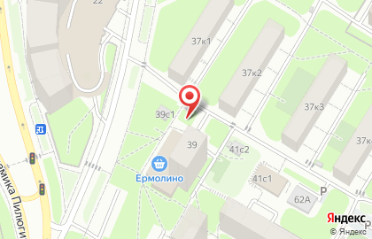 Киоск по продаже фруктов и овощей, Обручевский район на улице Архитектора Власова на карте