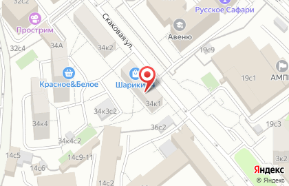 Мега на Ленинградском проспекте на карте