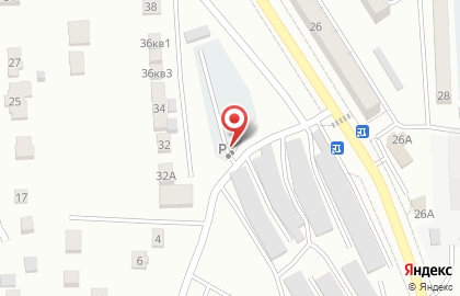Автостоянка Бокситогорская на карте