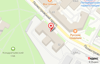ООО Бест на Полюстровском проспекте на карте