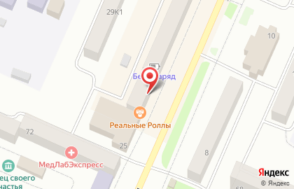 Супермаркет Лион на улице Победы на карте