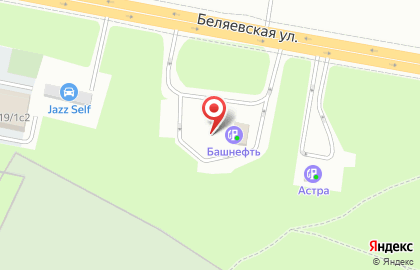 АЗС Башнефть на Беляевской улице, 131 на карте