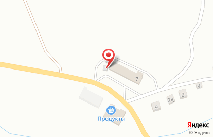 Продовольственный магазин Натали на улице Шахматова на карте