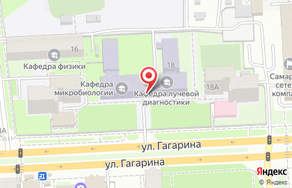 Самарский Государственный Медицинский Университет в Октябрьском районе на карте