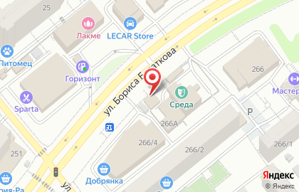 АртМарт на улице Бориса Богаткова на карте