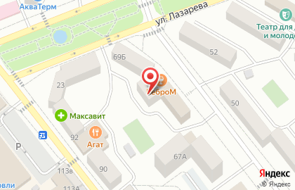 Губкинский РОСП на карте