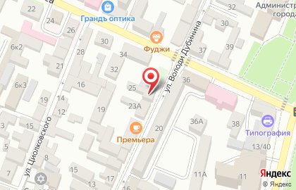 Компания Арт Проект на улице Володи Дубинина на карте
