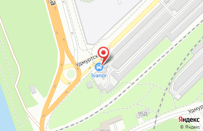 Шинный центр Vianor в Красноармейском районе на карте