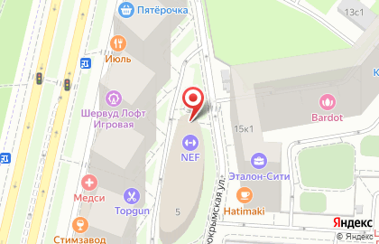 Фитнес-клуб FITNESS CITY ЭТАЛОН на карте