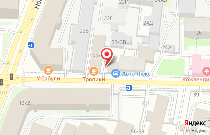 Автотранс на площади Александра Невского I на карте