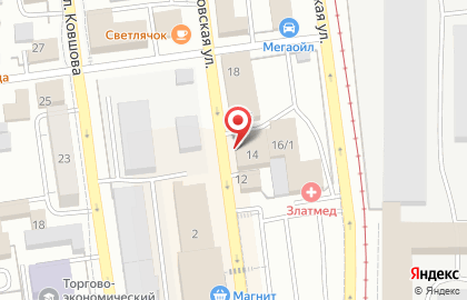 ООО Карт на Златоустовской улице на карте