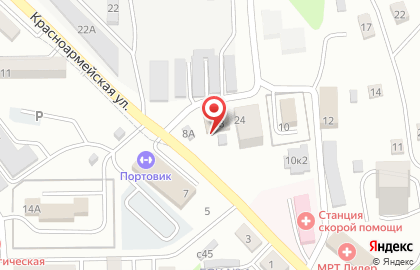 Магазин Эконом плюс на Красноармейской улице на карте